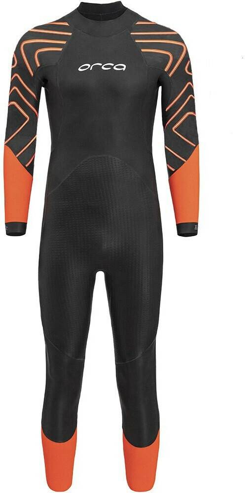 sportland Orca Zeal Hi-vis Long Sleeve Neoprene Wetsuit (NN2Z1001) black/orange Accessori nuoto